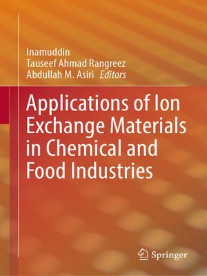 cover image of Applications of Ion Exchange Materials in Chemical and Food Industries